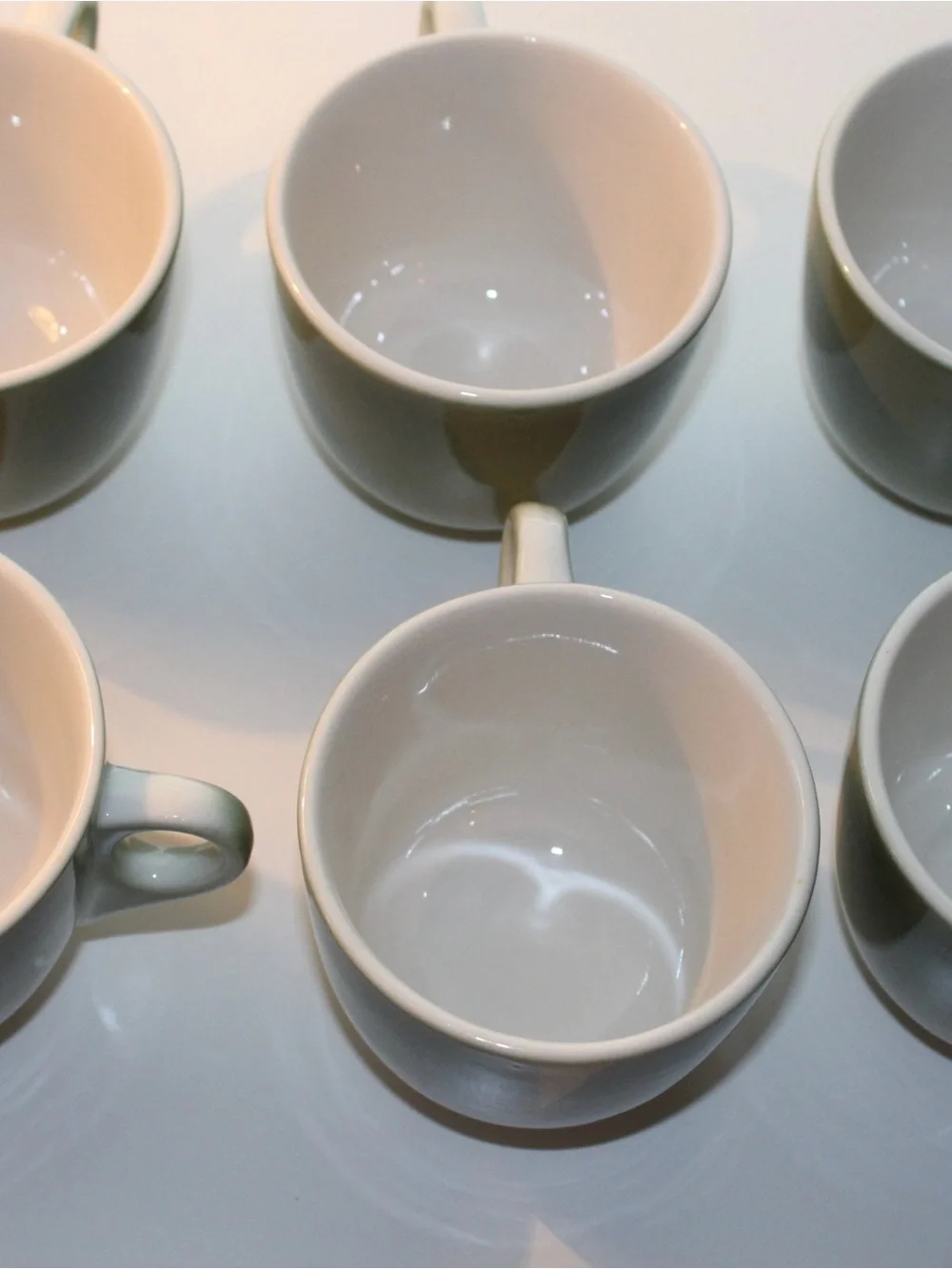 Sage Green Ceramic Mug with Comfortable Handle - Picture 3 of 10